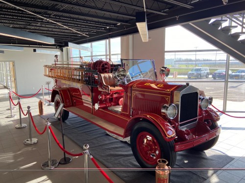 A Beautiful Fire Apparatus Then, And Again